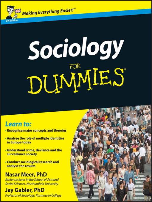Title details for Sociology For Dummies by Nasar Meer - Available